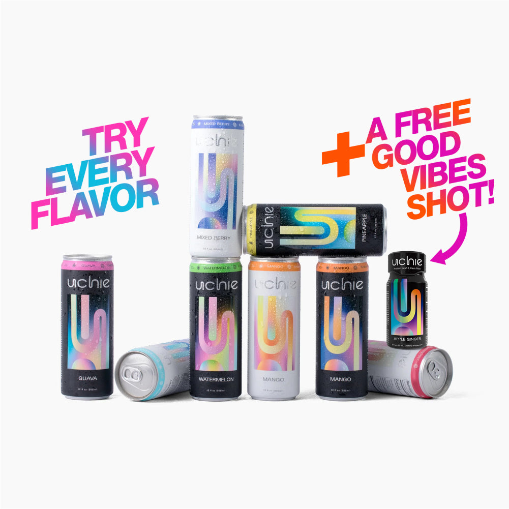Uchie 8-Pack Variety Pack (+ Free Good Vibes Shot)