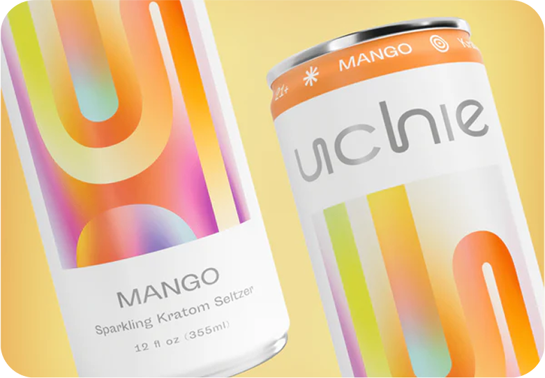 Uchie Kratom Seltzer Mango
